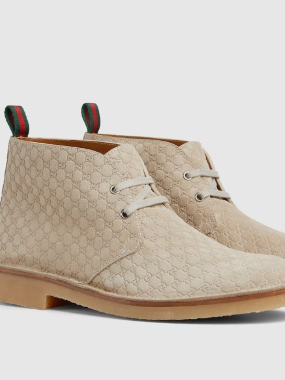 NIB Gucci GG suide ankle boots G 10 US 10.5-11